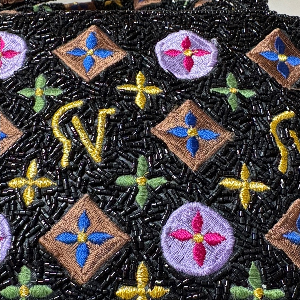Unbranded Evening Beaded and Embroidered Handbag - Picture 6 of 12